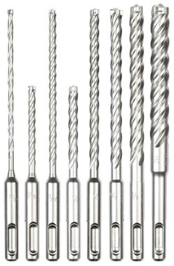 Milwaukee 48-20-7663 8 Piece SDS Plus MX4 Drill Bit Kit