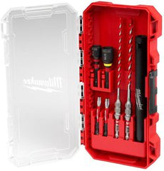 Milwaukee 48-20-9097 SHOCKWAVE Impact Duty Carbide Hammer Drill Bit Concrete Screw Install Set