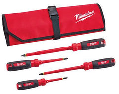 Milwaukee 48-22-2204 4-Piece Insulated Screwdriver Set 1000V Replacement MPN