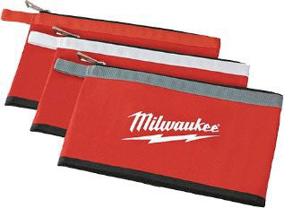 Milwaukee 48-22-8193 Zipper Pouches Power Pack of 3