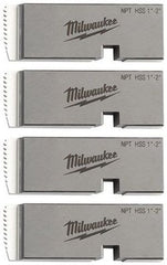 Milwaukee Tool 48-36-1206 1 to 2 High Speed for Stainless NPT Universal Pipe Threading Dies