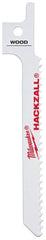 Milwaukee 49-00-5310 M12 HACKZALL Bi-Metal Blade - Wood Scroll 5 Pack