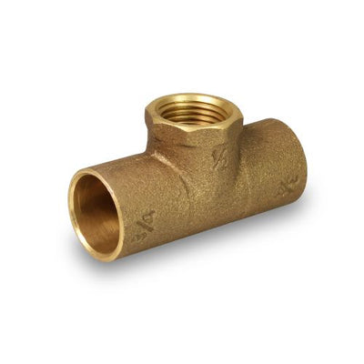 Everflow CCFT0001-NL 1 NOM Cast Brass Tee C X C X F Lead Free