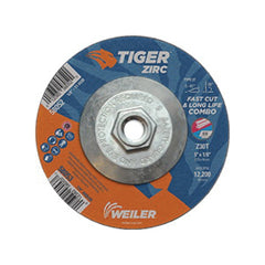 Weiler 58052 Tiger 58052 Power Combo Wheel 5 in Diameter Replacement MPN