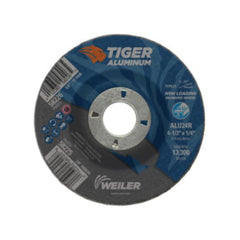 Weiler 58225 Tiger Depressed Center Grinding Wheel - Non-Loading - 4-1/2 in Diameter - 24 Grit