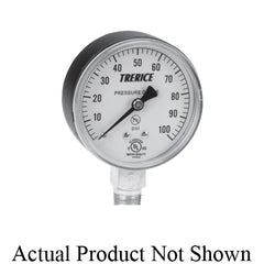 Trerice 800B1501BA60 800B Dry Utility Pressure Gauge 0 to 60 psi 1/8 in MNPT Connection