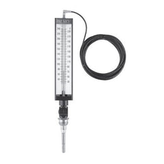 Trerice BX9140607 Adjustable Angle Thermometer With Integrated RTD, 30 to 240 deg F, +/-1% Scale Division, 1-1/4 to 18 UNEF-2A Coupling Nut