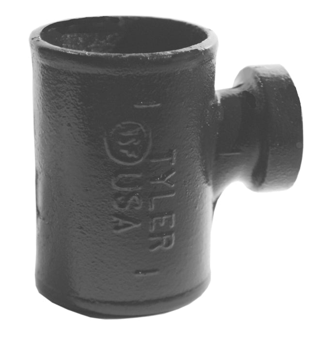 Tyler Pipe 008026 Tapped Sanitary Tee 3 x 3 x 1-1/2 in No-Hub