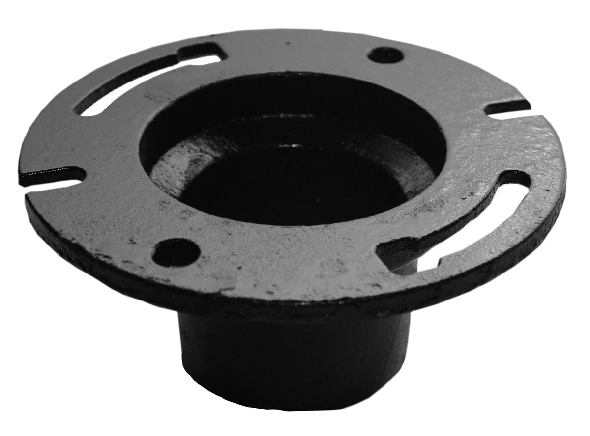 Tyler Pipe 010616 Closet Flange, 4 in Nominal, No-Hub End Style, Cast Iron