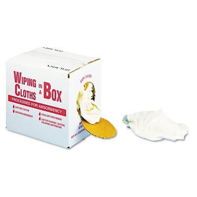 General Supply UFSN205CW05 Multipurpose Reusable Wiping Cloths Cotton 5 Pound Box