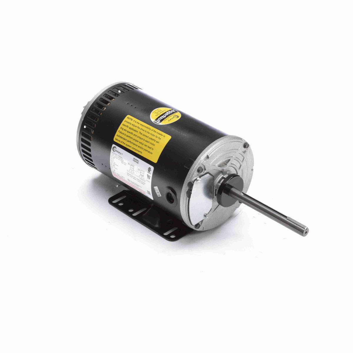 Century UH1052RB Condenser Fan Motor Three Phase 2 HP 1140 RPM 56HZ Frame 208-230/460 Voltage