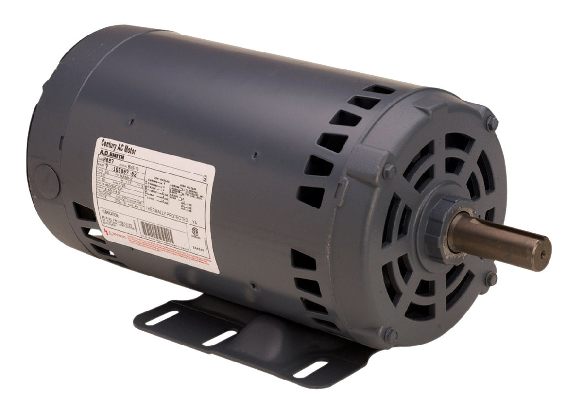 Century UH885L General Purpose Motor 1.5 HP 1725 RPM 460/200-230V