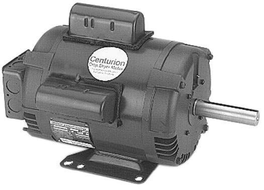 Century UK220 Crop Dryer Motor 5HP 3440RPM 200-230V Single Phase