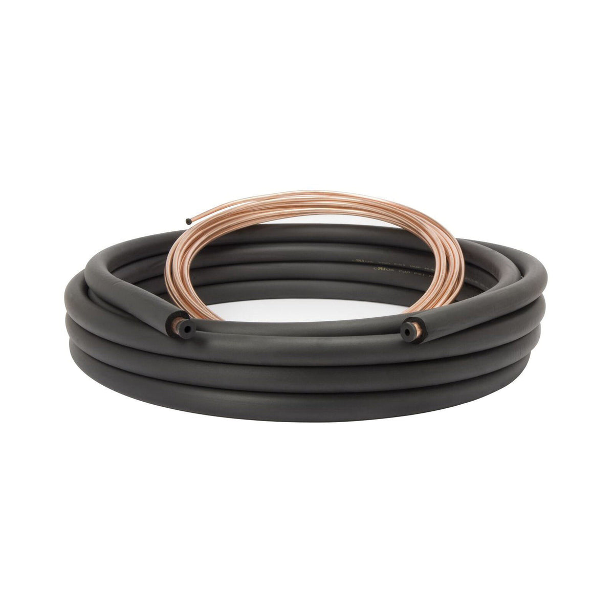 Mueller 61420500 Line-Set 3/8 Liquid Line 7/8 Suction Line 1/2 Insulation Copper 50'