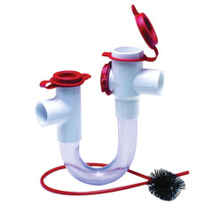 Rectorseal EZT113B EZ Trap EZT-113B 100 Economy Blow Molded Trap Kit with Brush 3/4 Inch PVC
