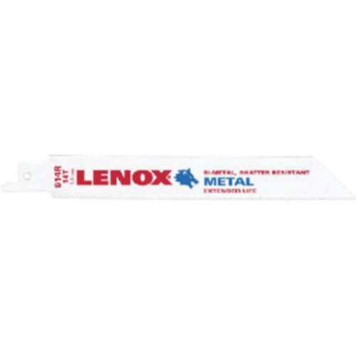 Lenox 20564 Reciprocating Saw Blade Bi-Metal 14 TPI 6 in Pack of 5