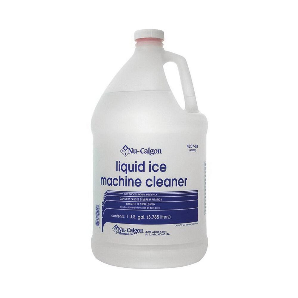 Nu-Calgon 4207-08 Ice Machine Cleaner, 1 gal Bottle, <1, Liquid