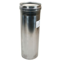 Z-Flex 2SVEPWCF0401 4 x 1', Gasketed, AL29-4C Stainless Steel, Single Wall, Special, Gas Vent Pipe