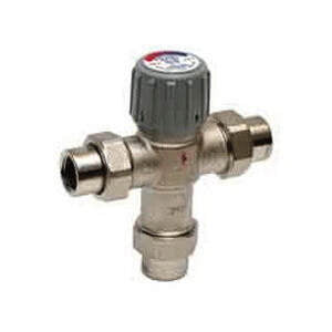 Resideo AM100-UT-1LF Thermostatic Mixing Valve 1/2 Inch Union Threaded Lead Free