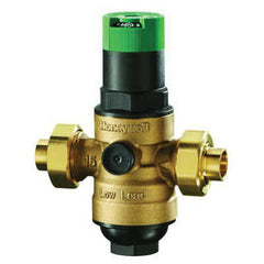 Resideo DS06-101-DUS-LF Pressure Reducing Valve 3/4 in Bronze Plastic Stainless Steel FNPT x Double Union Sweat