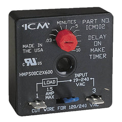 ICM ICM102B Delay On Make Timer 10 Minutes Adjustable TMR00157