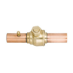 Sherwood Valve 586WAS-8ST Ball Valve with Access Fitting 1/2 OD