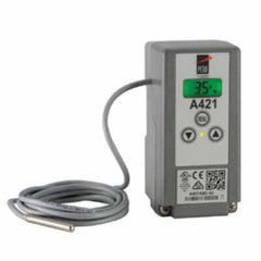 Johnson Controls A421ABC-02 Single Stage Digital Temperature Control 120/240V -40 to 212 Degrees 6-1/2 Foot Lead Wire