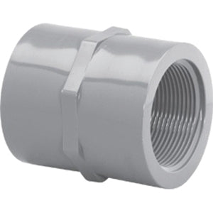 Lasco 9830-005 SCH 80 Light Gray CPVC Coupling 1/2 in FPT Replacement MPN