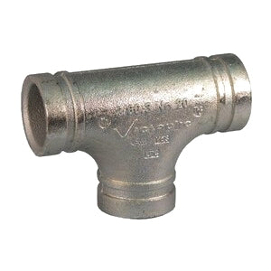 Victaulic F030020G00 FireLock Style 20 3 in Grooved 1000 psi Hot Dipped Galvanized Ductile Iron Tee