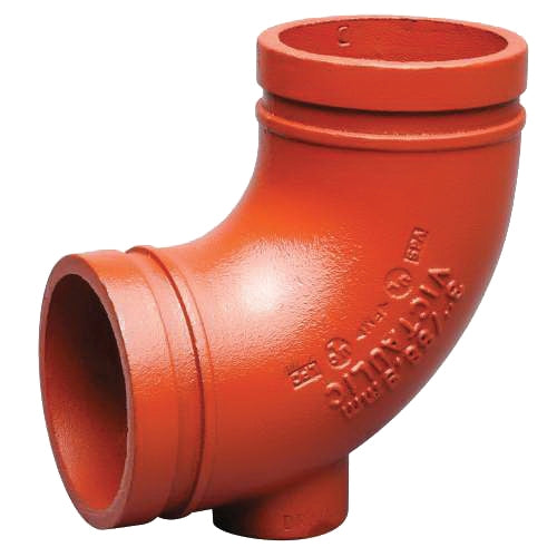 Victaulic F060010PDR Name Power 6 in Grooved Elbow