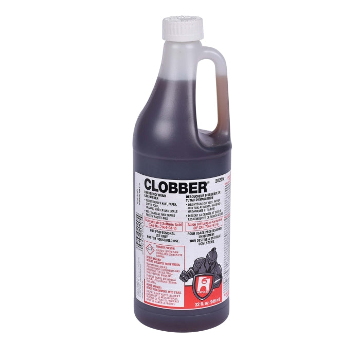 Hercules 20205 Clobber Drain and Waste System Cleaner 1 qt