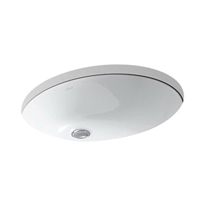 Kohler K-2211-0 Caxton Vitreous China Undermount Bathroom Sink 21-1/4 in x 17-1/4 in