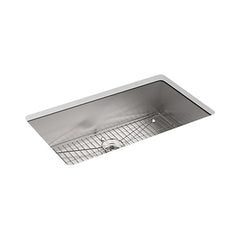 Kohler K-3821-4-NA Vault 18 ga Stainless Steel 4-Hole Kitchen Sink