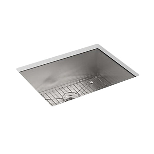 Kohler K-3822-1-NA Vault Single-Bowl 18 Gauge Stainless Steel Top Mount/Undermount Kitchen Sink 25 inch x 22 inch