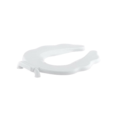 Kohler K-4686-A-0 Primary Plastic Toilet Seat, Round, White