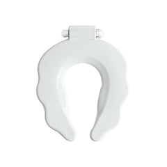 Kohler K-4686-A-0 Primary Plastic Toilet Seat, Round, White