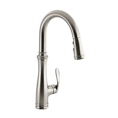 Kohler K-560-VS Bellera Metal Pull-Down Kitchen Faucet 1.5 gpm