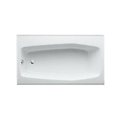 Kohler K-713-0 Villager Cast Iron Soaking Tub Left Drain 60 in x 34-1/4 in x 14 in