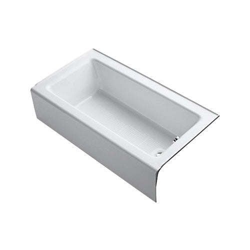 Kohler K-876-0 Bellwether Cast Iron Right Drain Bathtub 60 in x 32 in