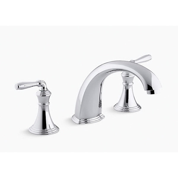 Kohler K-T398-4-CP Devonshire 2-Handle Bath Faucet Trim, 16 gpm