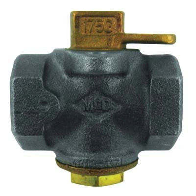 A.Y. McDonald 4810-137 Gas Plug Valve, 2 in FNPT