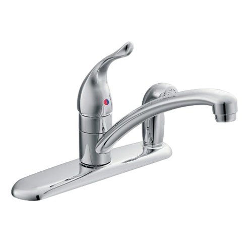 Moen 7434 Chateau One-Handle Kitchen Faucet Chrome Finish