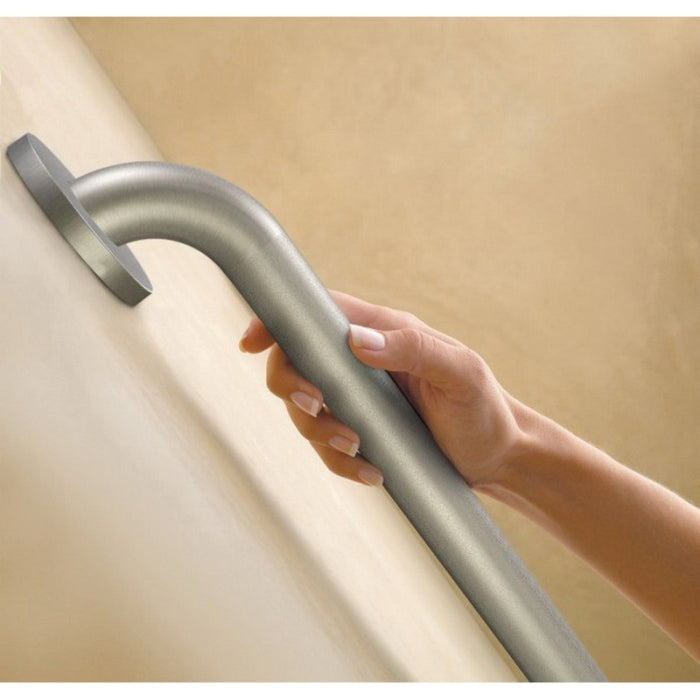 Moen R8718P Home Care 18 in. Grab Bar in Peened Stainless Steel