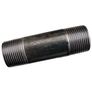 Ward 0114034 Nipple PP 1-1/2 In MNPT 3-1/2 In L Steel Black