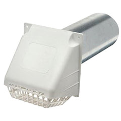 Deflecto RVHAB4 Wide Mouth Dryer Vent Hood 4 in Dia 14 in L