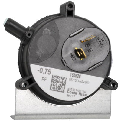 York S1-02435285000 Pressure Switch .75 WC - Industrial Grade