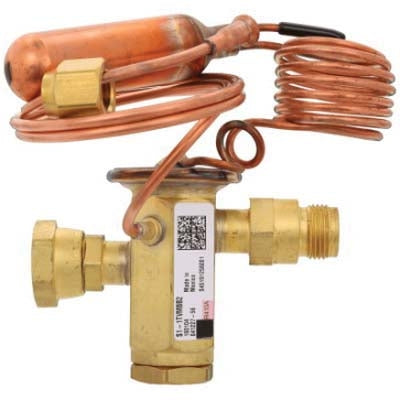 York S1-1TVMBB2 Thermal Expansion Valve Kit Male x Female AeroQuip Connection 2.5 Ton Air Conditioner