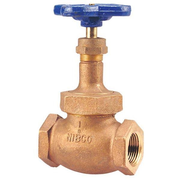 NIBCO NL3400A T-235-Y 1 Inch FNPT Bronze Globe Valve 150#