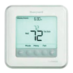 Honeywell TH6220U2000/U T6 Pro Programmable Thermostat 2 Heat/1 Cool Heat Pump or 2 Heat/2 Cool Conventional