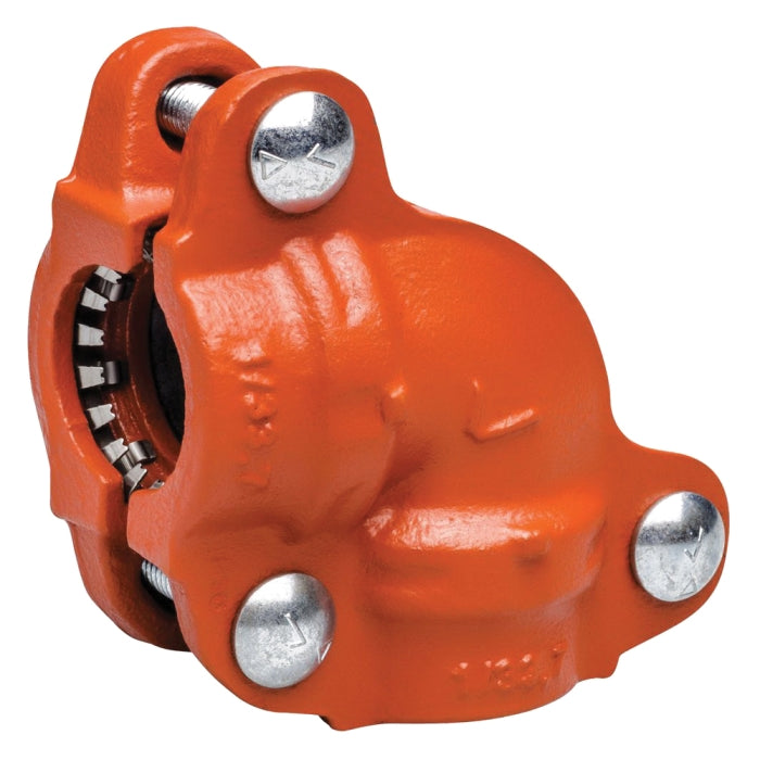 Victaulic F004P10PE0 QuickVic SD Installation-Ready Ductile Iron 90 Deg Elbow